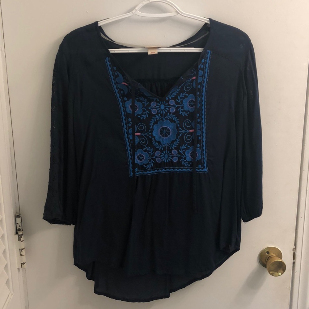 Navy blue long sleeve